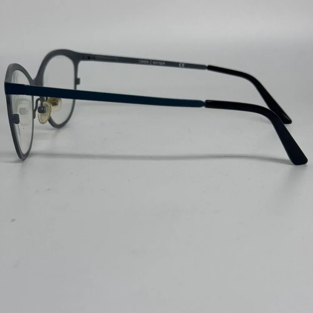 CINZIA EUROPA CIN-5051 50-18‎ 135 Eyeglasses Frames Navy Black H15698